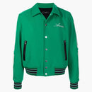 Amiri Bones Varsity Jacket Green