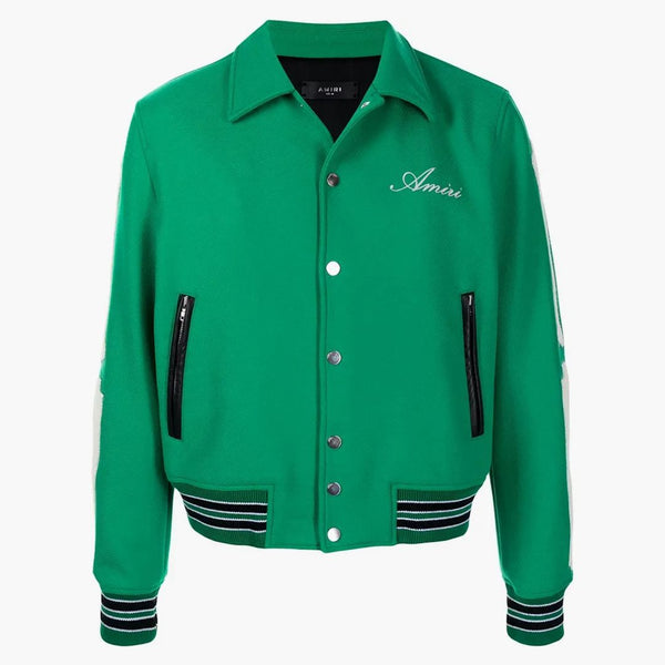 Amiri Bones Varsity bunda zelená