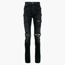 Amiri Boucle MX1 Skinny Jeans Indigo Black