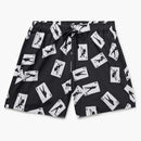 Amiri Card Swim Shorts Black