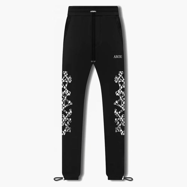 Amiri kostkované kosti Black Black