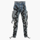 Amiri Chemist Star Tactical Jeans Clay Indigo