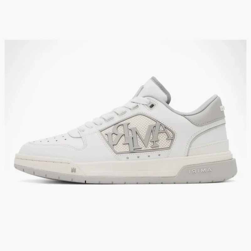 Amiri Classic Low Bílá šedá