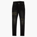 Amiri Core Applique Denim Skinny Jeans Black