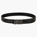 Amiri Core Logo Buckle Belt Black/Black/Gold-Tone