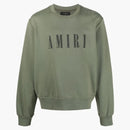 Amiri Core Logo Crew Khaki Green