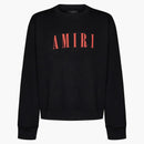 Amiri Core Logo Crewneck Black/Red