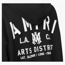 Amiri Stencil Hooded Sweatshirt Black/White