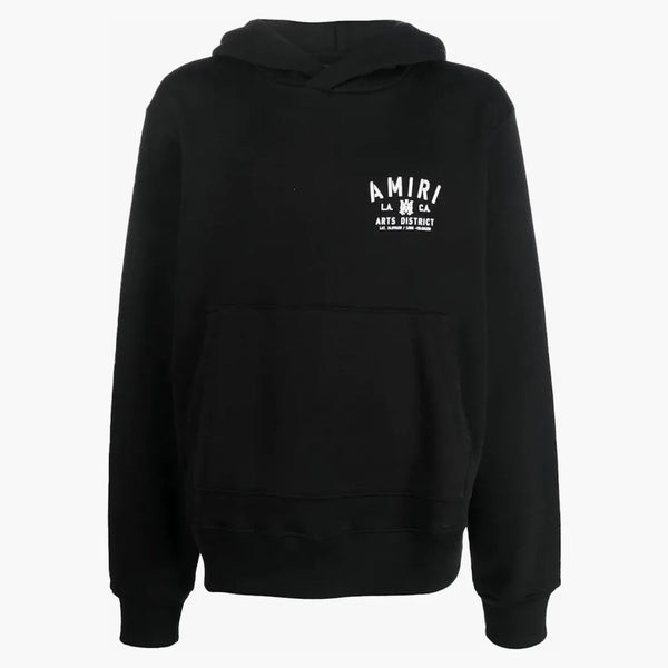 Amiri Stencil Hooded Sweatshirt Black/white