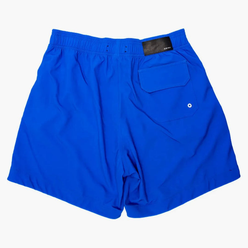 Amiri Core Logo Swim Trunk Blues Blue