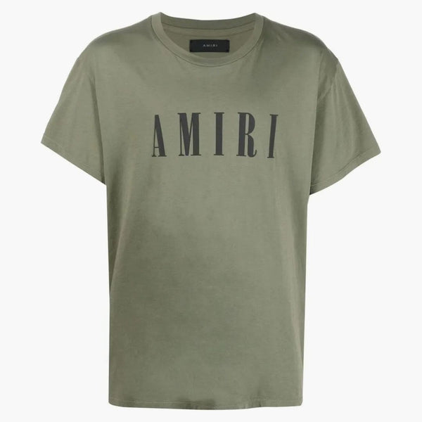 Amiri Core Logo Tea Vojenská zelená