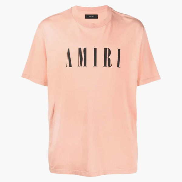 Amiri Core Logo Tea Peach/Black