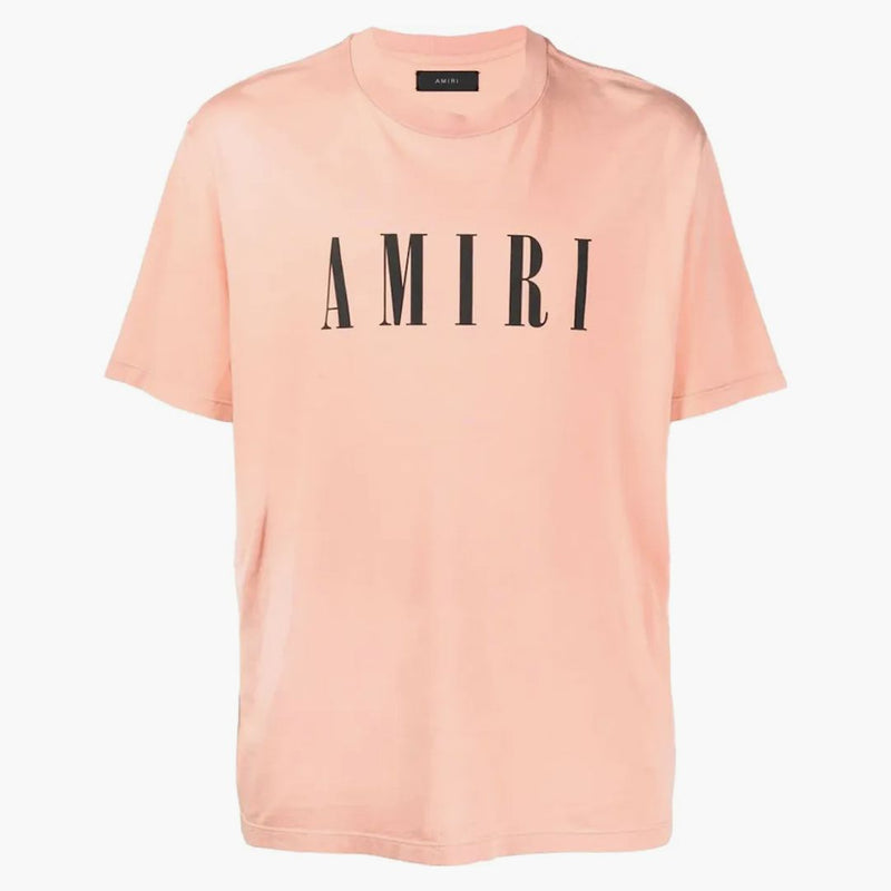 Amiri Core Logo Tea Peach/Black