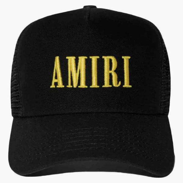 Amiri Core Logo Trucker má černou/žlutou