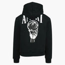 Con cappuccio con cappuccio a sfera di cristallo amiri nero/nero