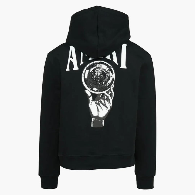 Amiri Crystal Ball Hoodie Black/White