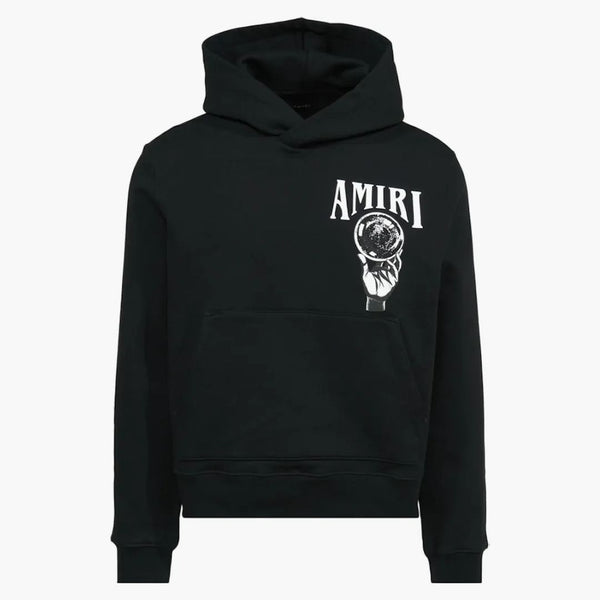Amiri Crystal Ball Hoodie Black/White