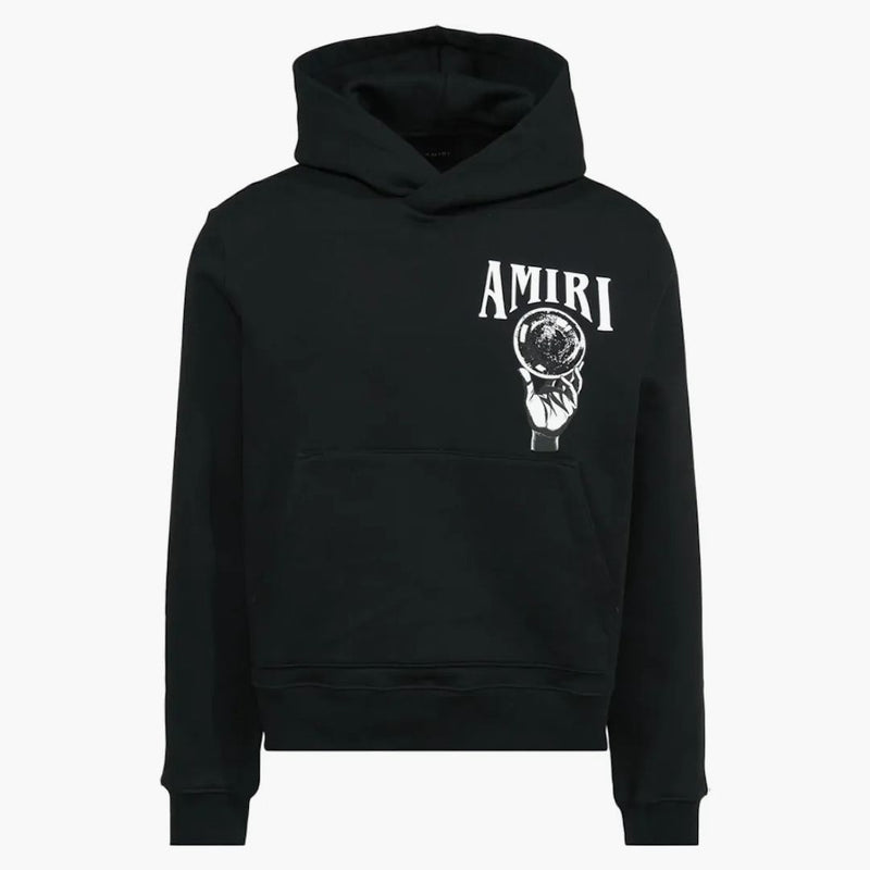 Amiri Crystal Ball Hoodie Black/White