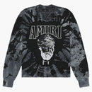 Amiri Crystal Ball Tie-Dye Crewneck Black