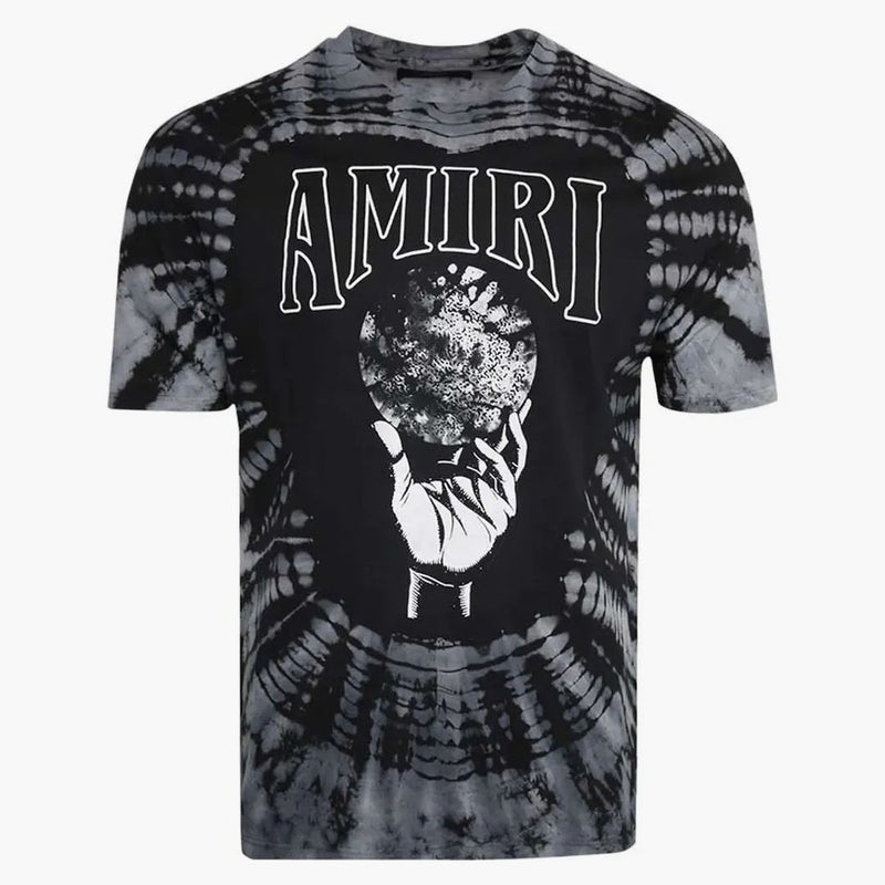Tričko Amiri Crystal Ball Tie-Dye Black