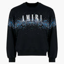 Amiri Crystal Splash Logo Sweatshirt Black/blue