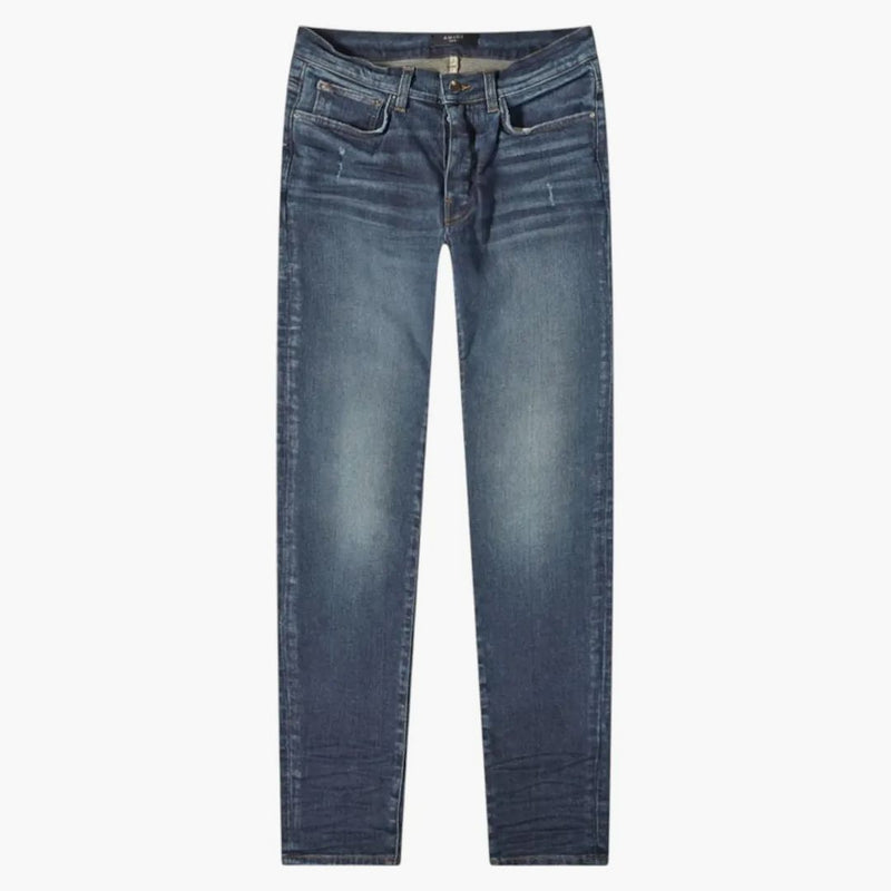 Amiri Deep Classic Stack Jeans Deep Indigo