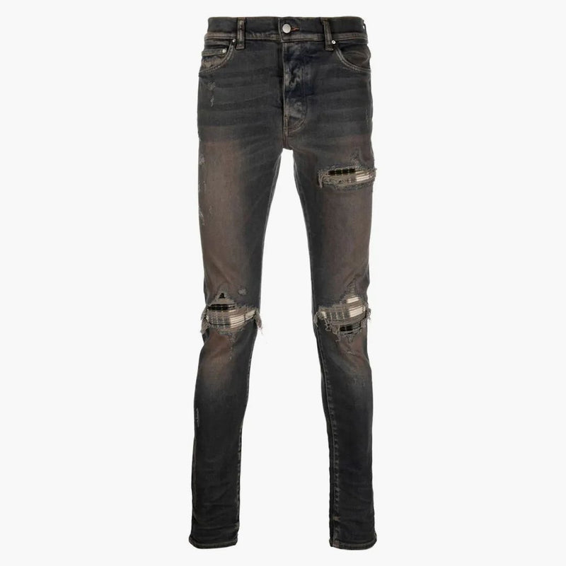 Amiri Effect Effect Slim Fit Jeans Black