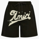Amiri Distressed Sweatshort Black