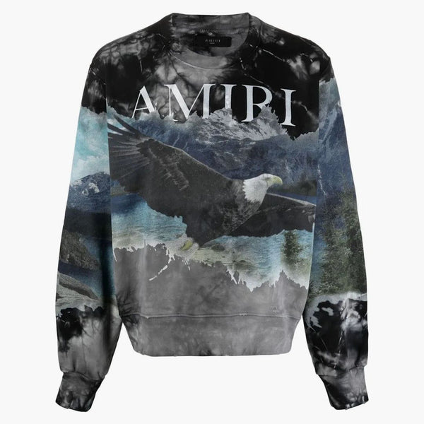Amiri Eagle Bleach Crew Multicolor