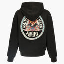 Amiri Eagle Oversized Hoodie Black