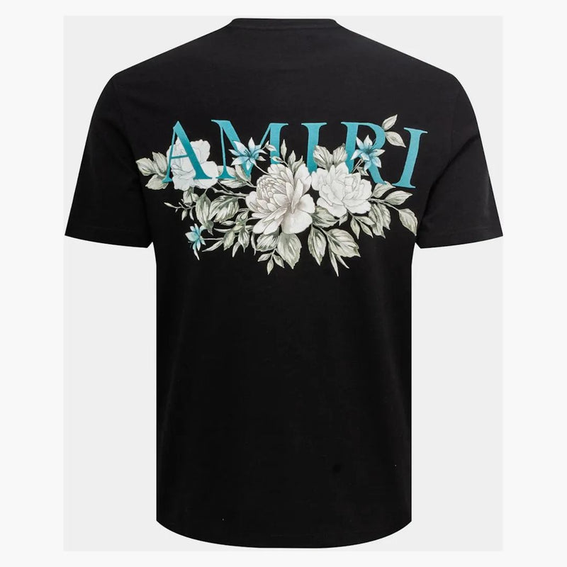 Amiri floral logo tea tea black
