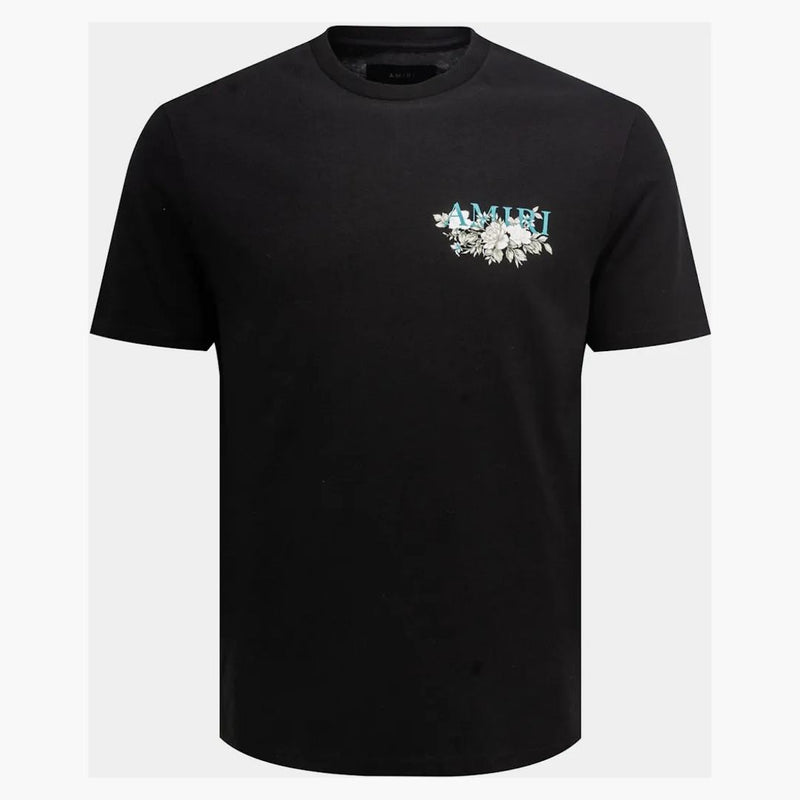 Amiri floral logo tea tea black