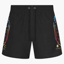 Amiri Fortune Swim Trunk Black