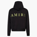 Amiri frontal lapp bomullsweatshirt svart