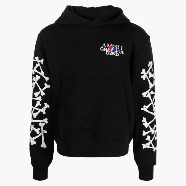 Amiri Grateful Dead Bones Hoodie Black