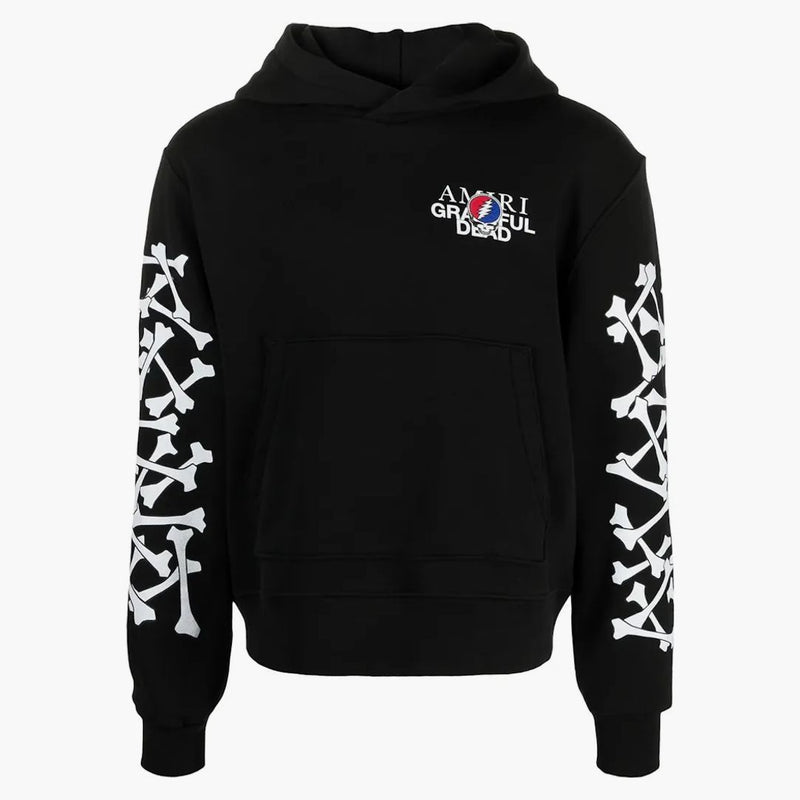 Amiri Grateful Dead Bones Hoodie Black
