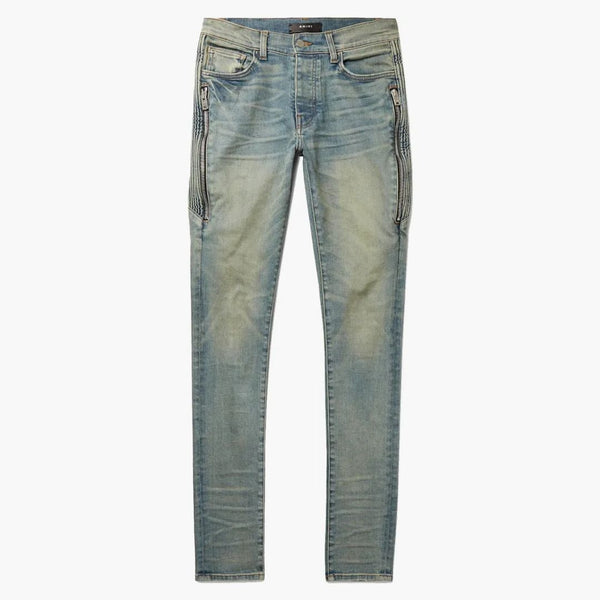 Amiri Half Track Denim Jean Dust Indigo