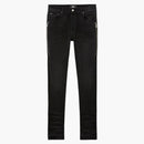Amiri Half Track Denim Jeans Agged Black