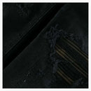 Amiri Leather Camo MX1 Jeans Agged Black