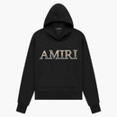 Amiri Leopard Applique Hoodie Black