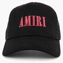 Logo Amiri Core Trucker ma czarny/czerwony
