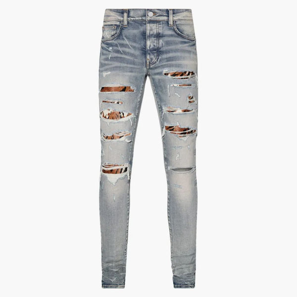 Amiri Lunar Nový rok Thrasher Jean Jeans Clay Indigo
