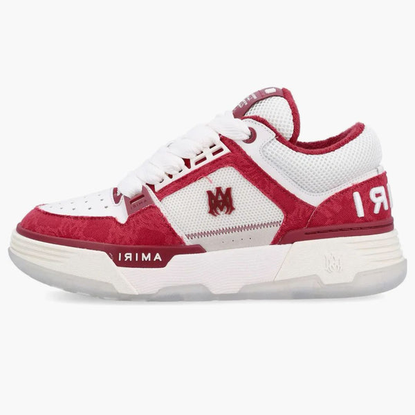 Amiri MA-1 tmavě červená čtyřkolka monogramu