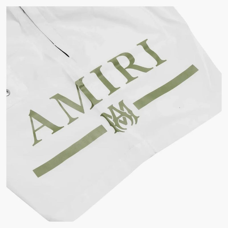 Amiri ma bar plavecké šortky bílé