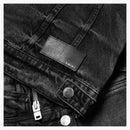 Amiri MX2 Trucker Jacket Antique Black