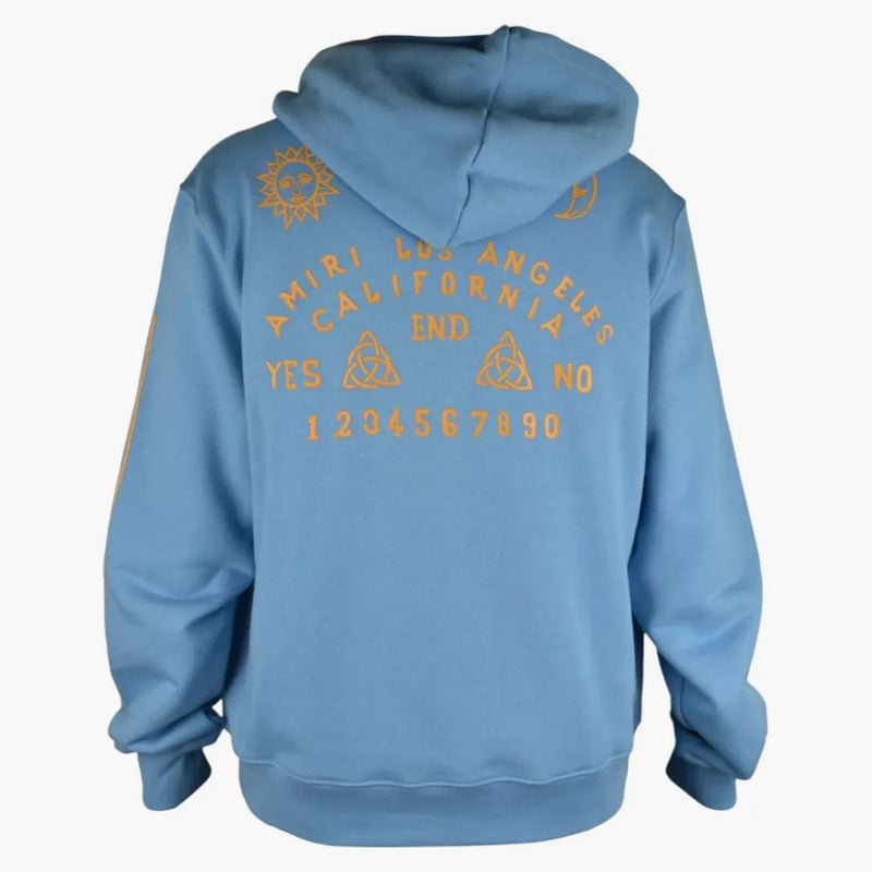 Amiri Ouija Board Hoodie Blue/Yellow
