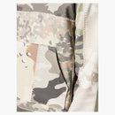 Amiri Patchwork Camoflage Terry Hoodie Beige