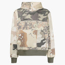 Amiri Patchwork Camoflage Terry Hoodie Beige