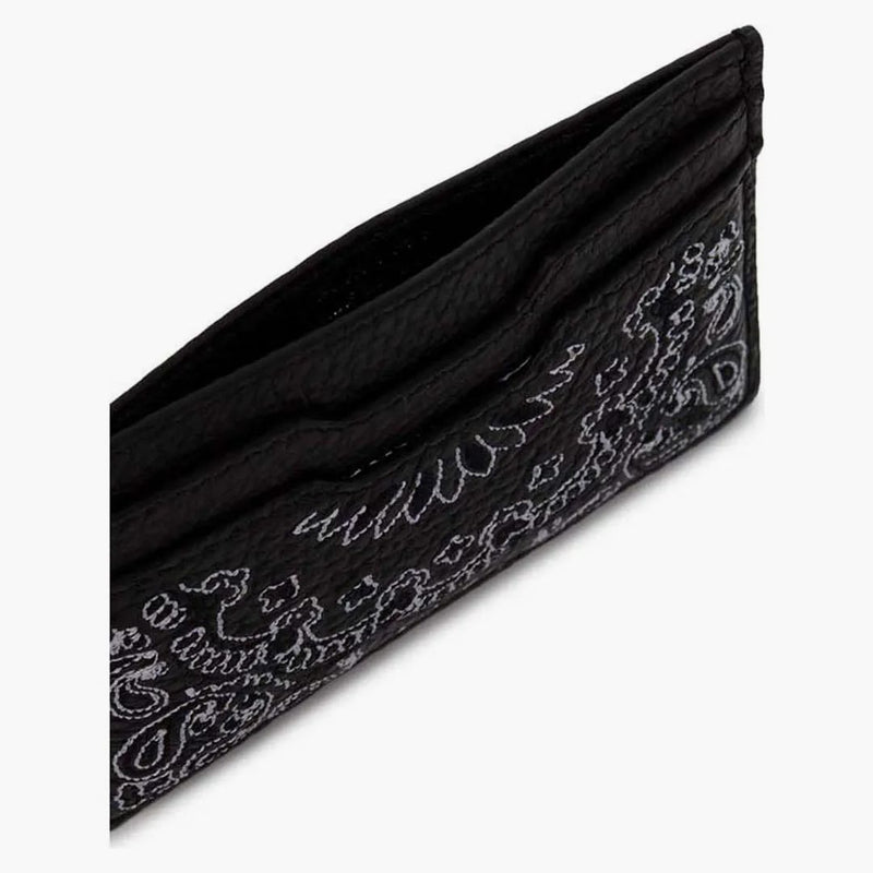Amiri Pebled Bandana Card Holder Black
