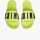 Amiri Pool Slide Debossed Volt Black